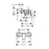 HANSGROHE LOGIS DUCHA